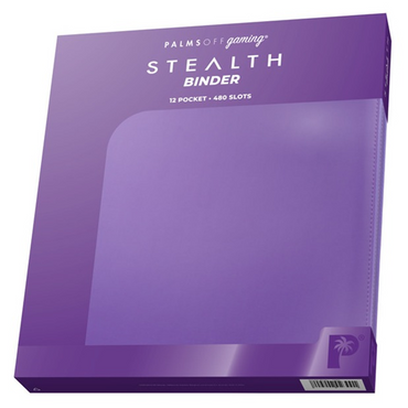 STEALTH 12 Pocket Zip Trading Card Binder - Purple