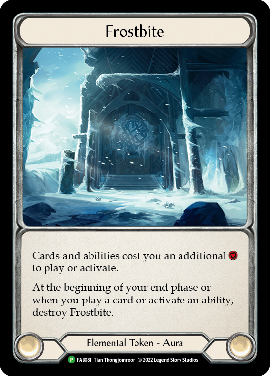 Frostbite [FAB081] (Promo)  Cold Foil