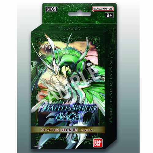 Battle Spirits Saga Card Game Starter Deck - Verdant Wings (ST05)