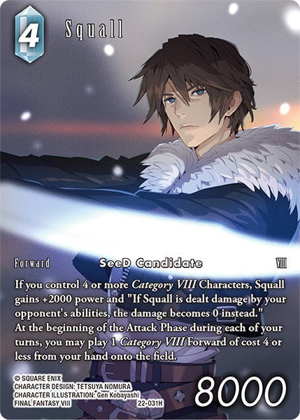 Squall (Full Art) [Hidden Hope]