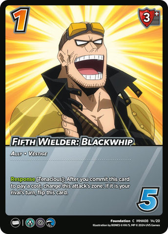 Fifth Wielder: Blackwhip [Challenger Series: My Hero Academia - Dark Hero Arc]