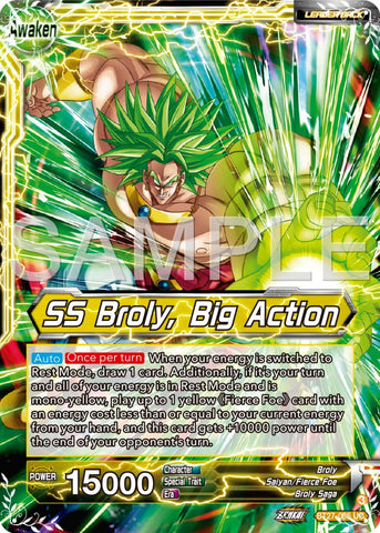 Broly // SS Broly, Big Action (BT27-066) [History of Z]