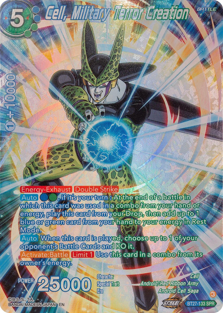 Cell, Military Terror Creation (SPR) (BT27-133) [History of Z]