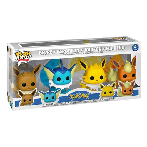 Pokemon - Eeveelutions US Exclusive Pop! 4-Pack