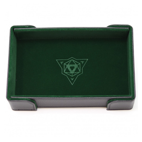 Die Hard Dice Folding Rectangle Tray - Green Velvet