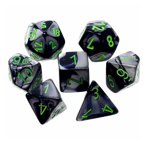 CHX 26445 Gemini Black-Grey/Green 7-Die Set