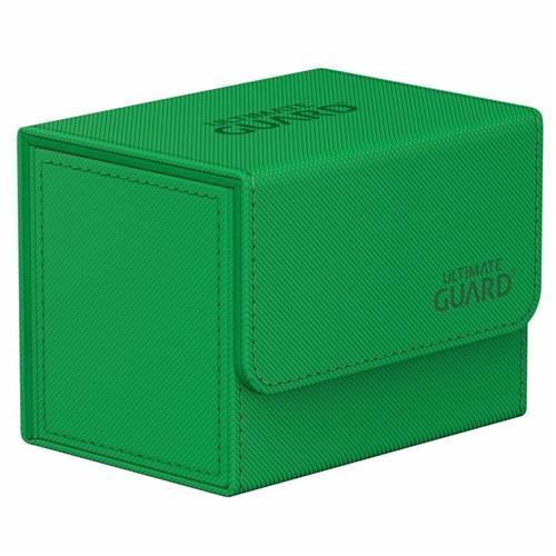 Ultimate Guard Sidewinder 80+ Xenoskin Monocolor Green Deck Box