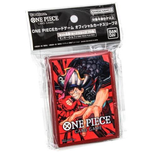 One Piece Card Game Official Sleeves Luffy (Film)