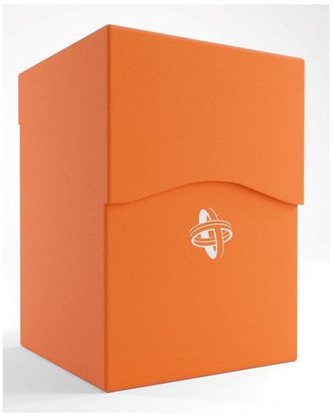 Gamegenic Deck Holder Holds 100 Sleeves Deck Box Orange