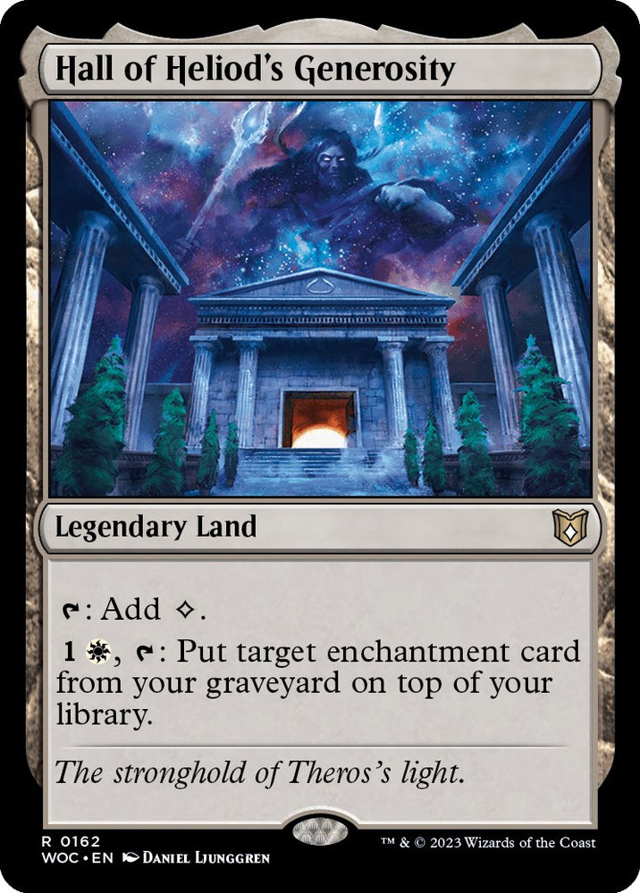 Hall of Heliod's Generosity [Wilds of Eldraine Commander]