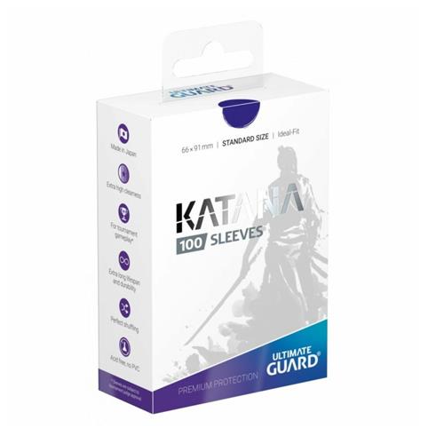 Ultimate Guard Katana Standard Size Sleeves Blue