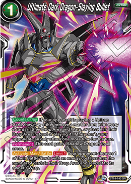 Ultimate Dark Dragon-Slaying Bullet (BT14-140) [Cross Spirits]