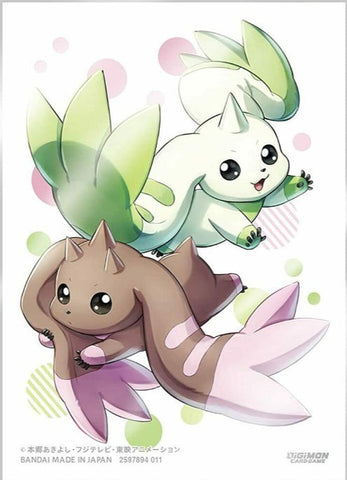 Digimon Official Card Sleeves - TERRIERMON AND LOPMON