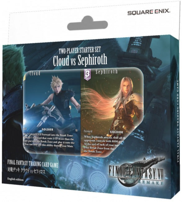 Final Fantasy TCG Two Player Starter Set Cloud vs Sephiroth