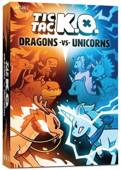 Tic Tac K.O. Dragons Vs Unicorns