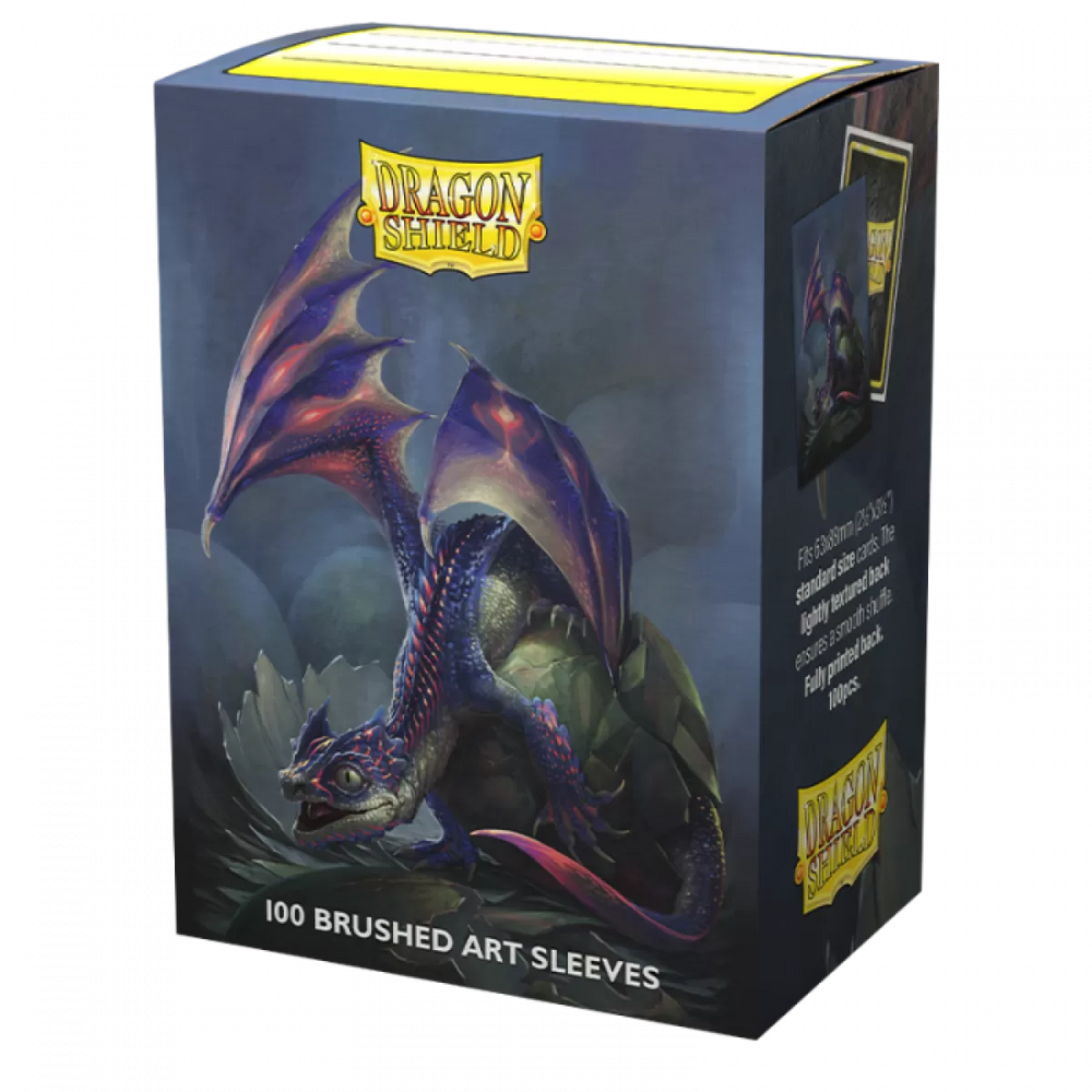 Sleeves - Dragon Shield - Box 100 - Brushed Art - Baby Dragon Huey