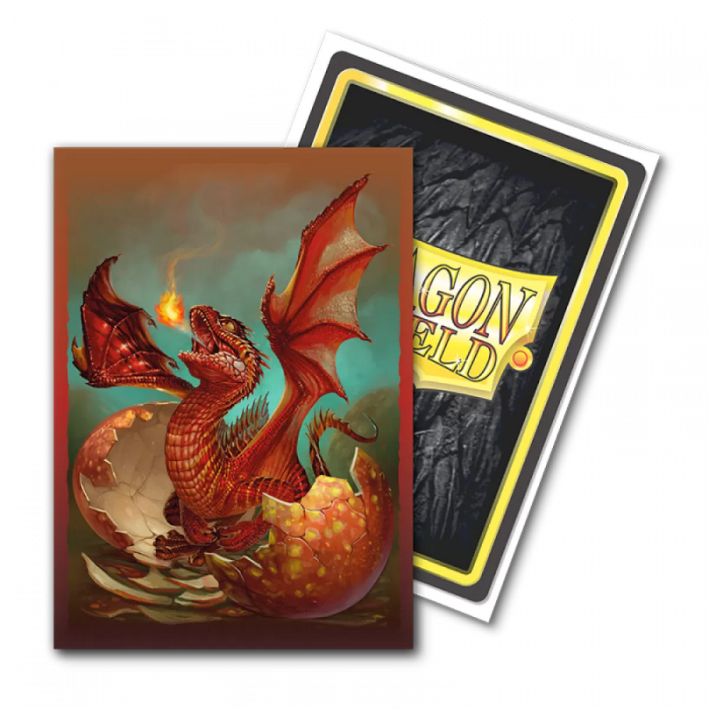 Sleeves - Dragon Shield - Box 100 - Brushed Art - Baby Dragon Sparky