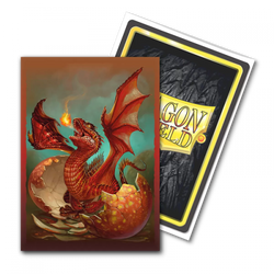 Sleeves - Dragon Shield - Box 100 - Brushed Art - Baby Dragon Sparky