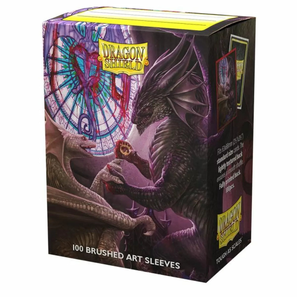 Sleeves - Dragon Shield - Box 100 - Brushed Art - Valentine Dragons