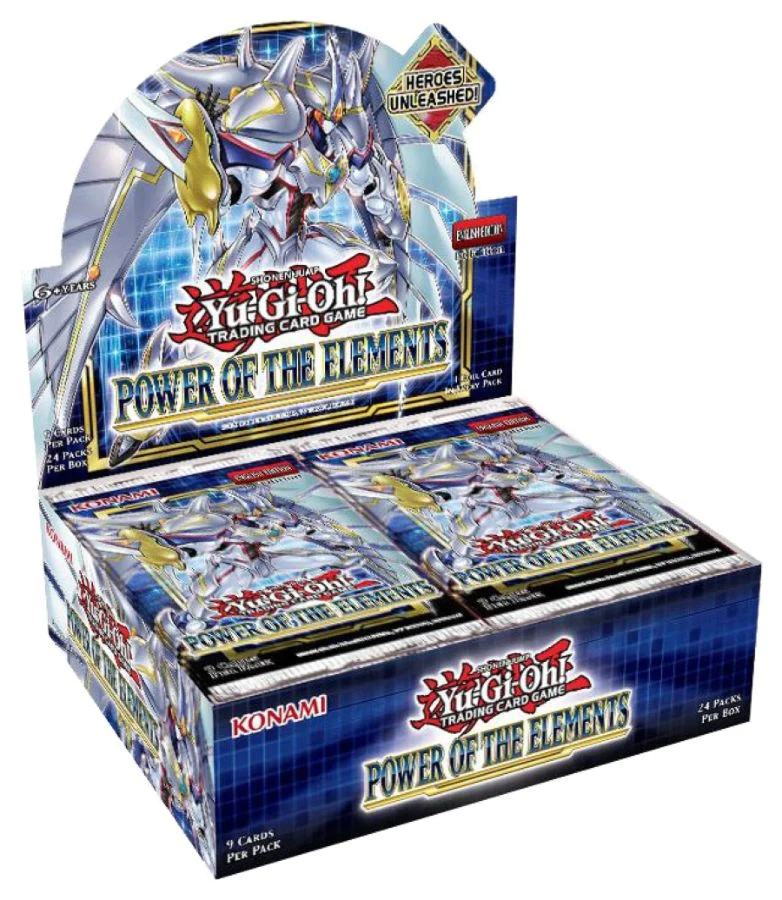 Yugioh - Power Of The Elements Booster Box