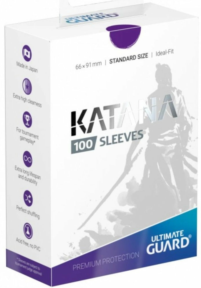 Ultimate Guard Katana Standard Size Sleeves Purple