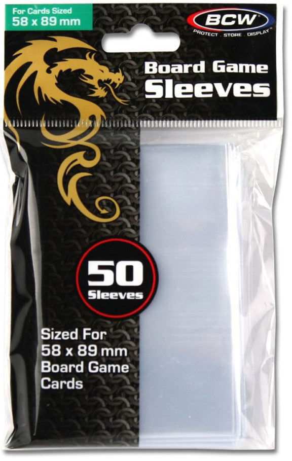 BCW Board Game Sleeves Standard Chimera (58mm x 89mm)