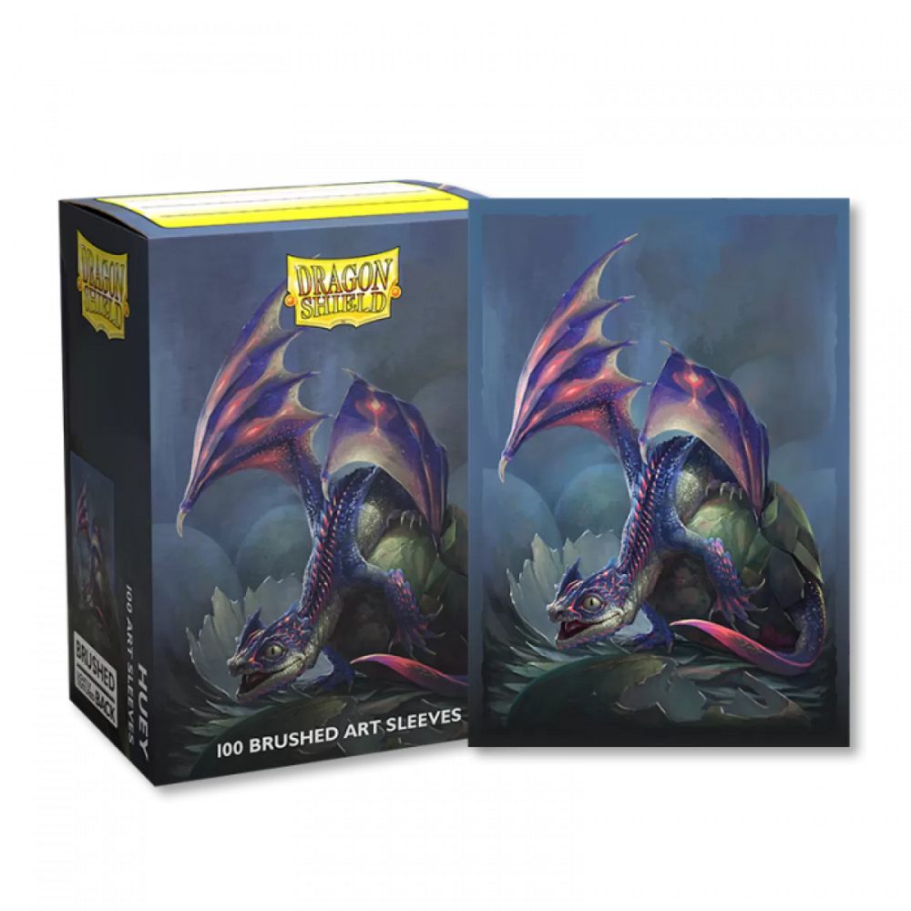 Sleeves - Dragon Shield - Box 100 - Brushed Art - Baby Dragon Huey