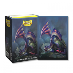 Sleeves - Dragon Shield - Box 100 - Brushed Art - Baby Dragon Huey