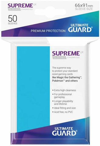 Ultimate Guard Supreme UX Standard Size Light Blue