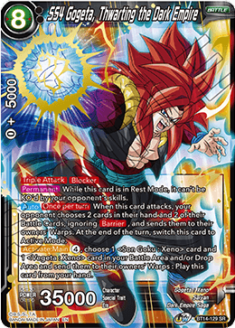 SS4 Gogeta, Thwarting the Dark Empire (BT14-129) [Cross Spirits]