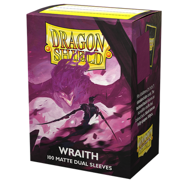 Dragon Shield: Standard 100ct Sleeves - Wraith (Dual Matte)